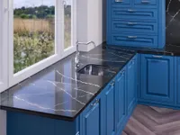 Кварцевый агломерат Negro Marquina